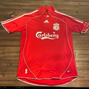 Authentic Liverpool Home soccer jersey 06-07, small